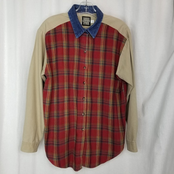 Vintage Panhandle Slim Rough Stock mens top M - Picture 1 of 7